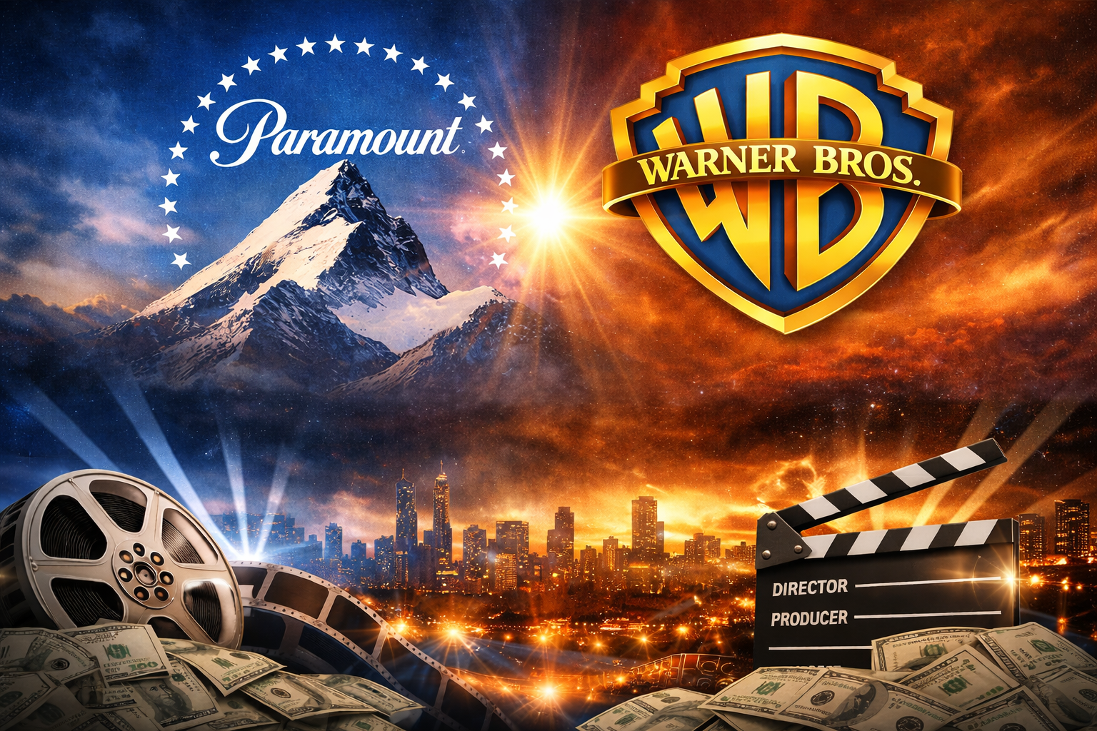 Paramount y Warner se unen Se confirma la compra millonaria que cambia el cine