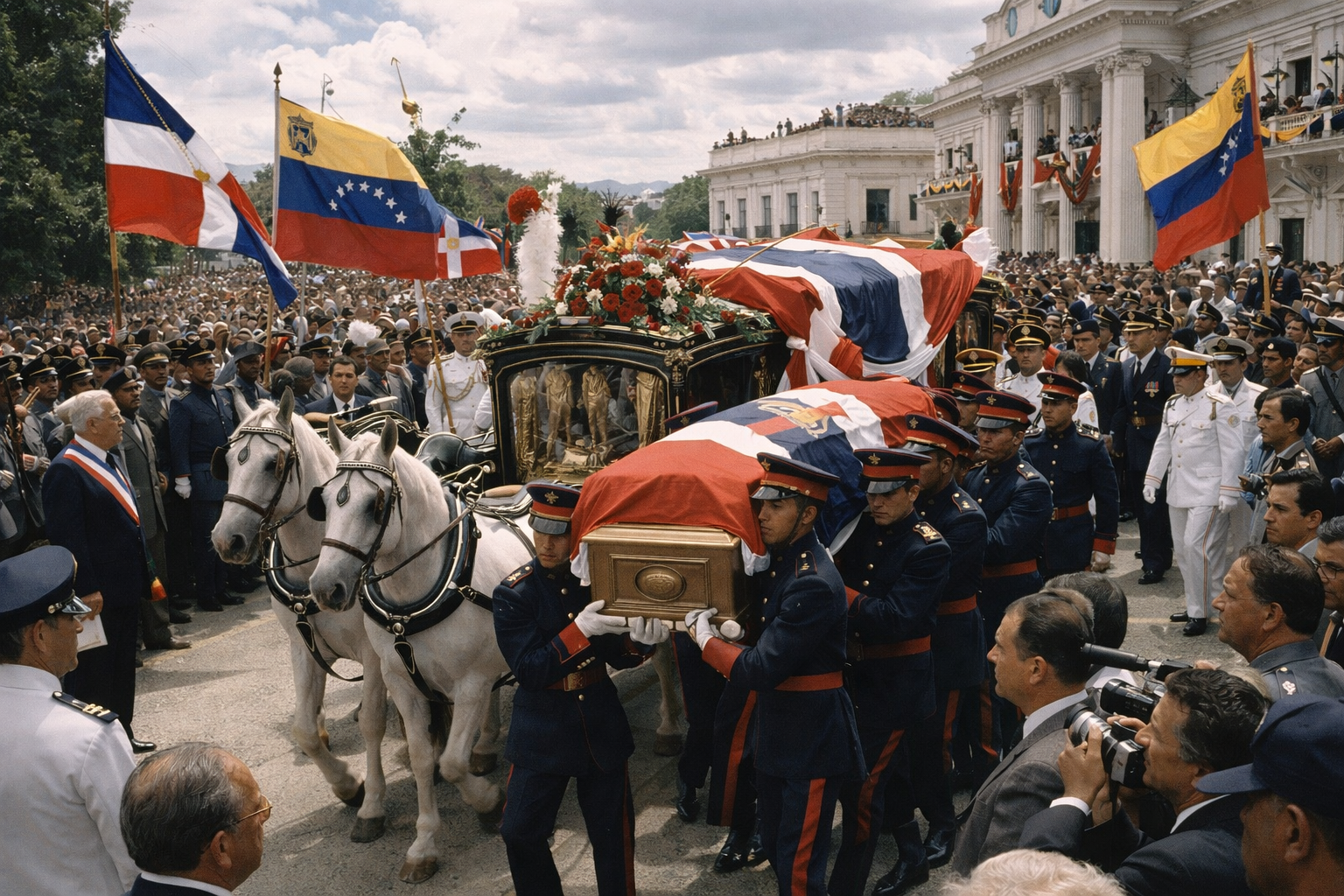 Un día como hoy El último regreso de Duarte Así fue el traslado de sus restos desde Venezuela